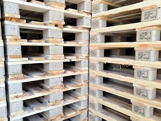 Pallet EPAL nuovi HT con timbro e QR-code rintracciabile