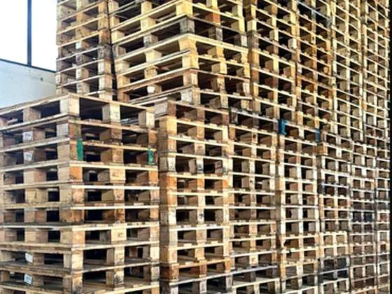 Pallet usato 80x120 a tappo 14 con piano fitto